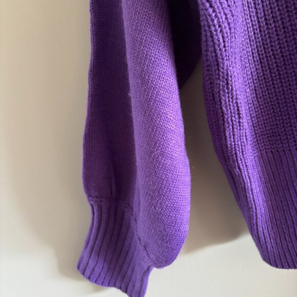 Ultra Violet Slouchy Sweater - Picture 6 of 11
